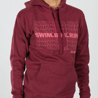 Zoot Sports LIFESTYLE Unisex Swim Bike Run Hoodie - Maroon