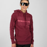 Zoot Sports LIFESTYLE Unisex Swim Bike Run Hoodie - Maroon