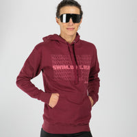 Zoot Sports LIFESTYLE Unisex Swim Bike Run Hoodie - Maroon