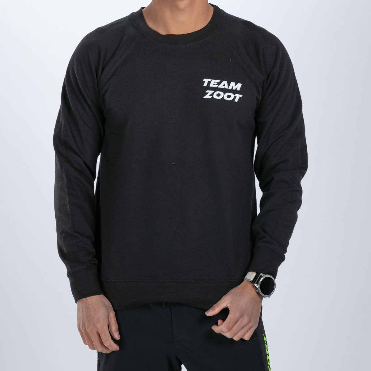 Zoot Sports LIFESTYLE Unisex Terry Crew - Team Zoot 2025 - Black
