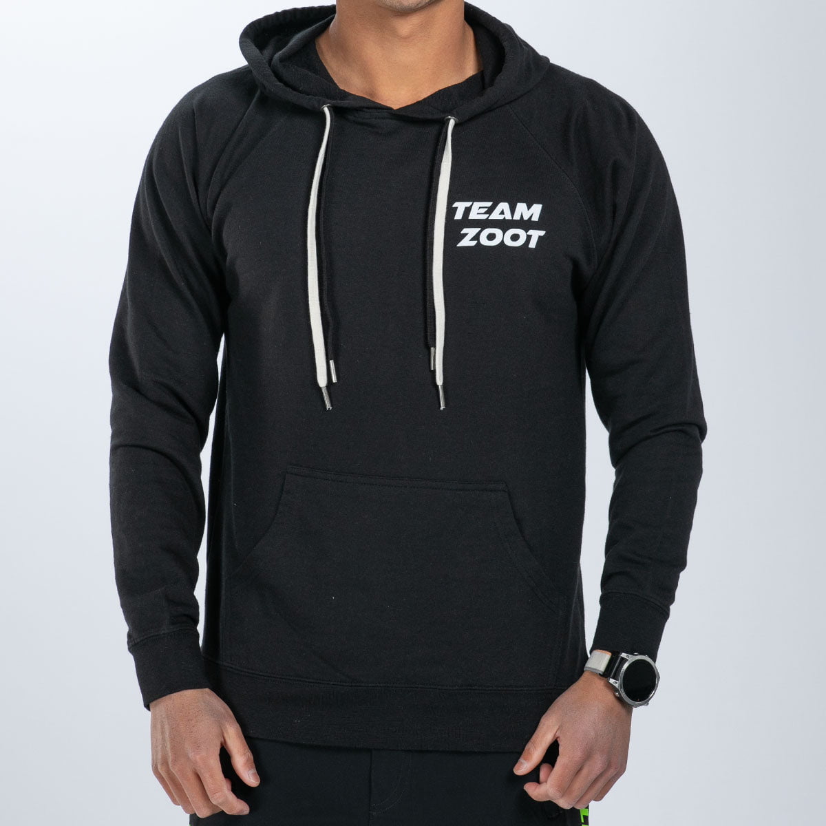 Zoot Sports LIFESTYLE Unisex Terry Pullover Hoodie - Team Zoot 2025 - Black