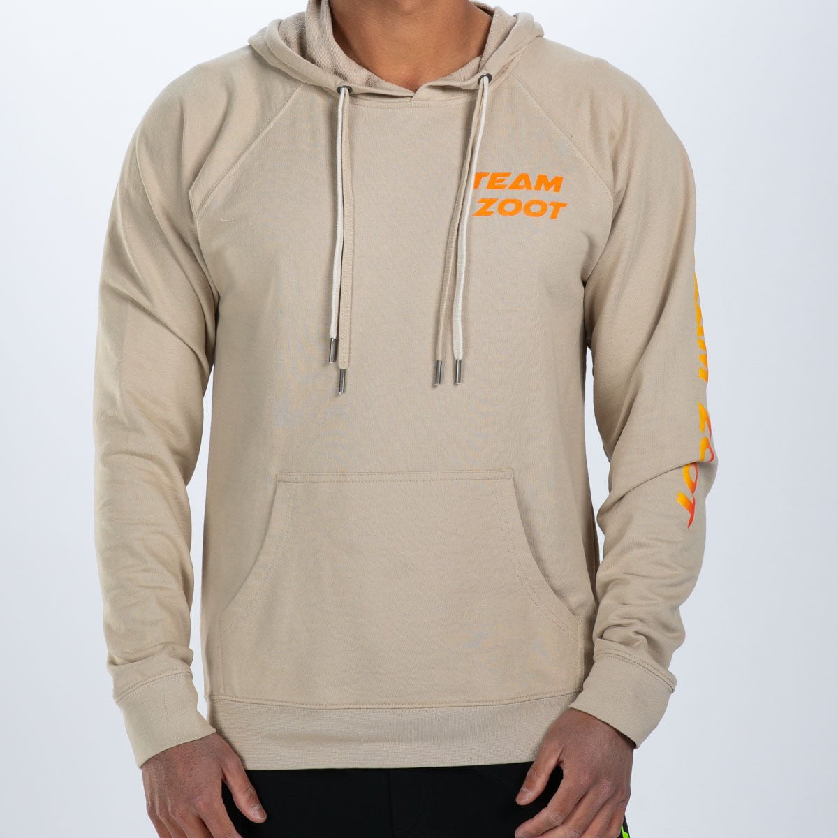 Zoot Sports LIFESTYLE Unisex Terry Pullover Hoodie - Team Zoot 2025 - Sand