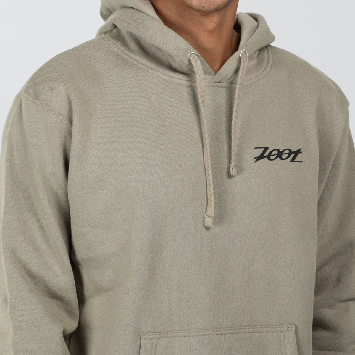 Zoot Sports LIFESTYLE Unisex Triathlon Stamp Hoodie - Cement