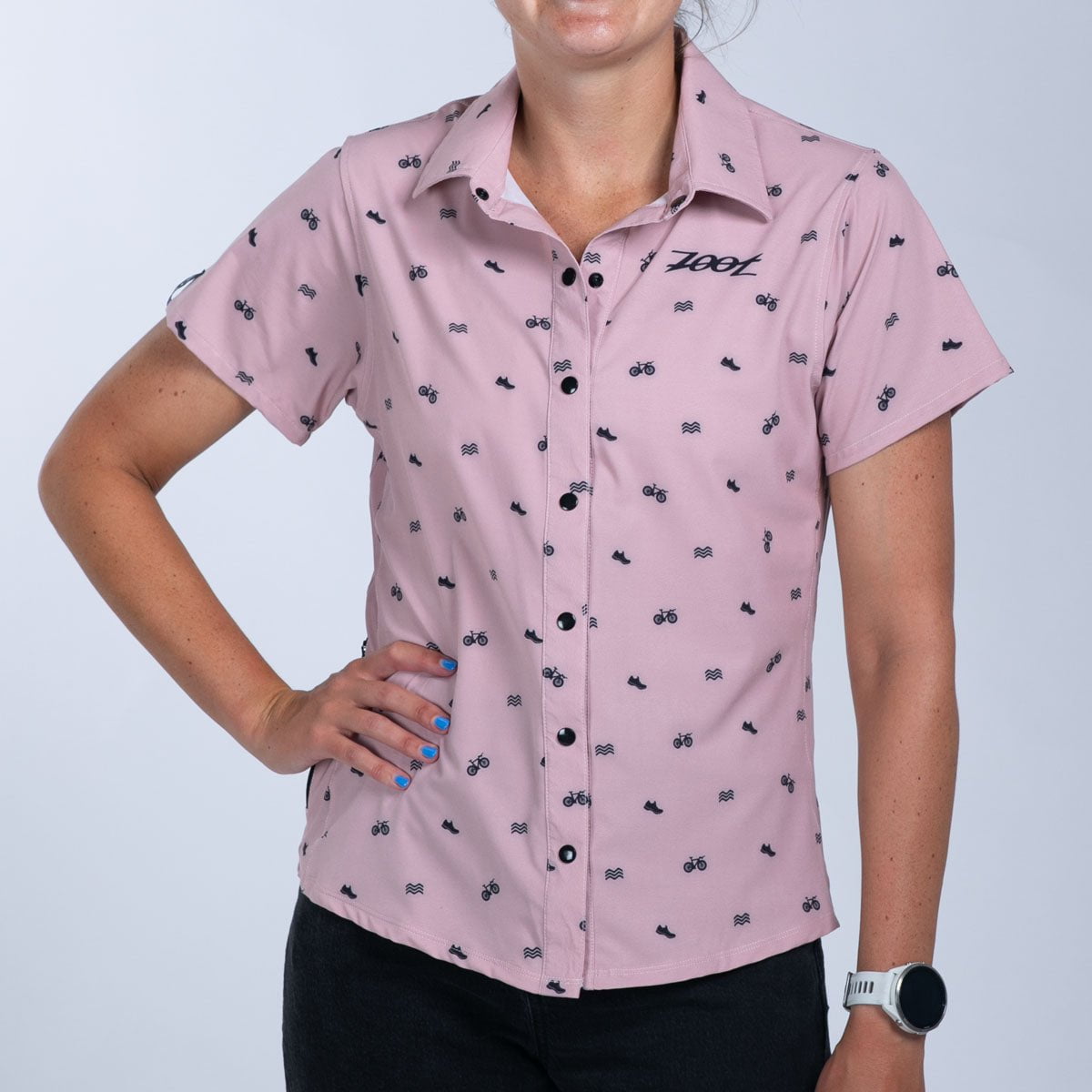 Zoot Sports LIFESTYLE Women's Ltd Party Shirt - Swim Bike Run