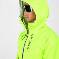 Zoot Sports OUTERWEAR Men's Elite FlashJacket - Safety Yellow