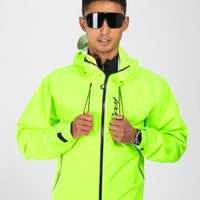 Zoot Sports OUTERWEAR Men's Elite FlashJacket - Safety Yellow