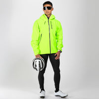 Zoot Sports OUTERWEAR Men's Elite FlashJacket - Safety Yellow