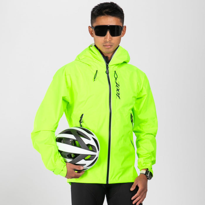 Zoot Sports OUTERWEAR Men's Elite FlashJacket - Safety Yellow