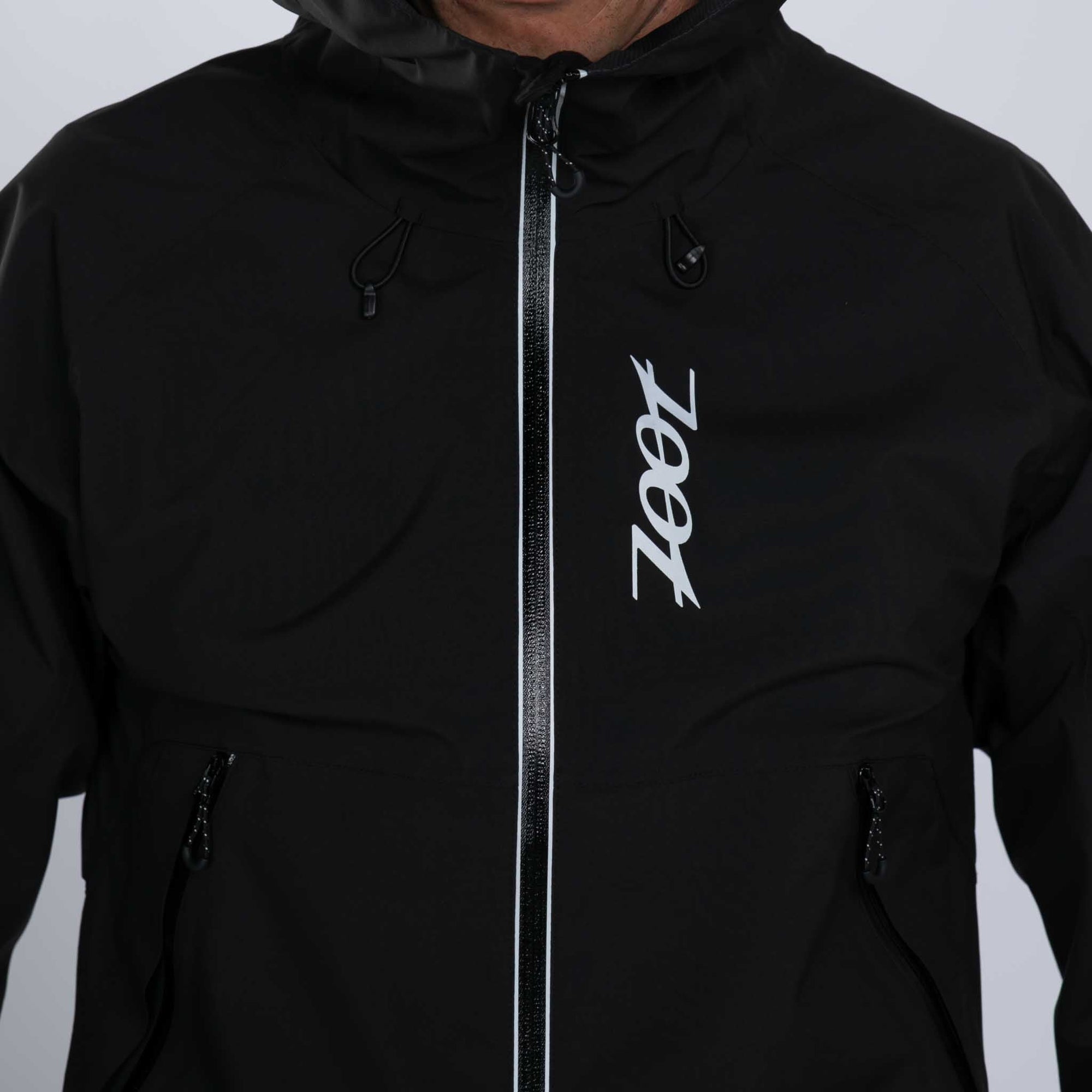 Zoot Sports OUTERWEAR Men's Elite Waterproof Jacket - Black