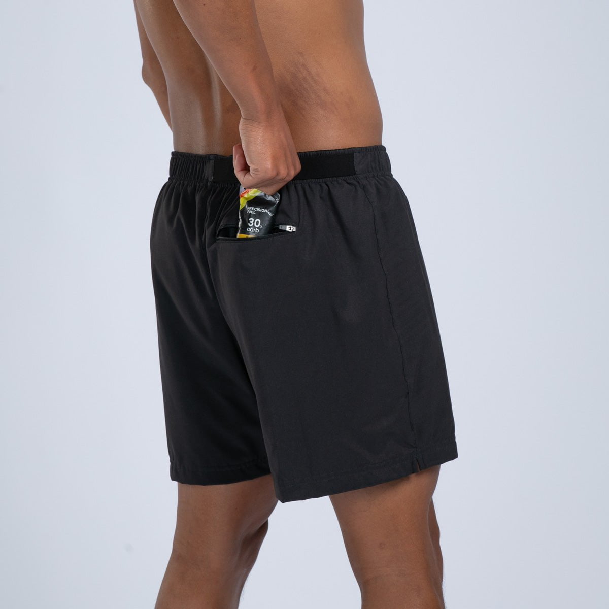 Zoot Sports RUN BOTTOMS Men's Core Run 5" Short - Jet Black