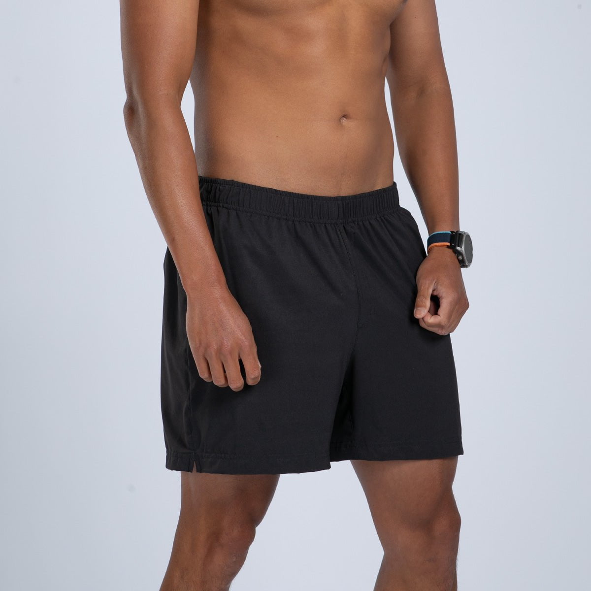 Zoot Sports RUN BOTTOMS Men's Core Run 5" Short - Jet Black