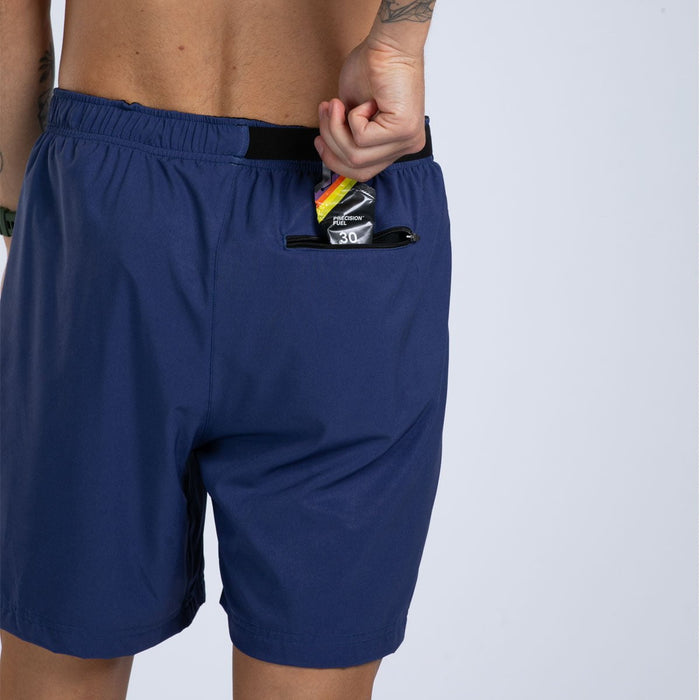 Zoot Sports RUN BOTTOMS Men's Core Run 7" Short - Navy