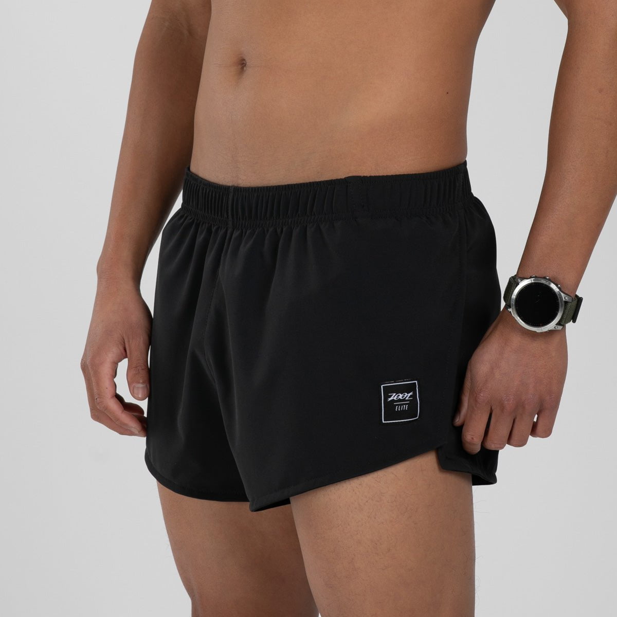 Zoot Sports RUN BOTTOMS Men's Elite Run 2" Short - Black