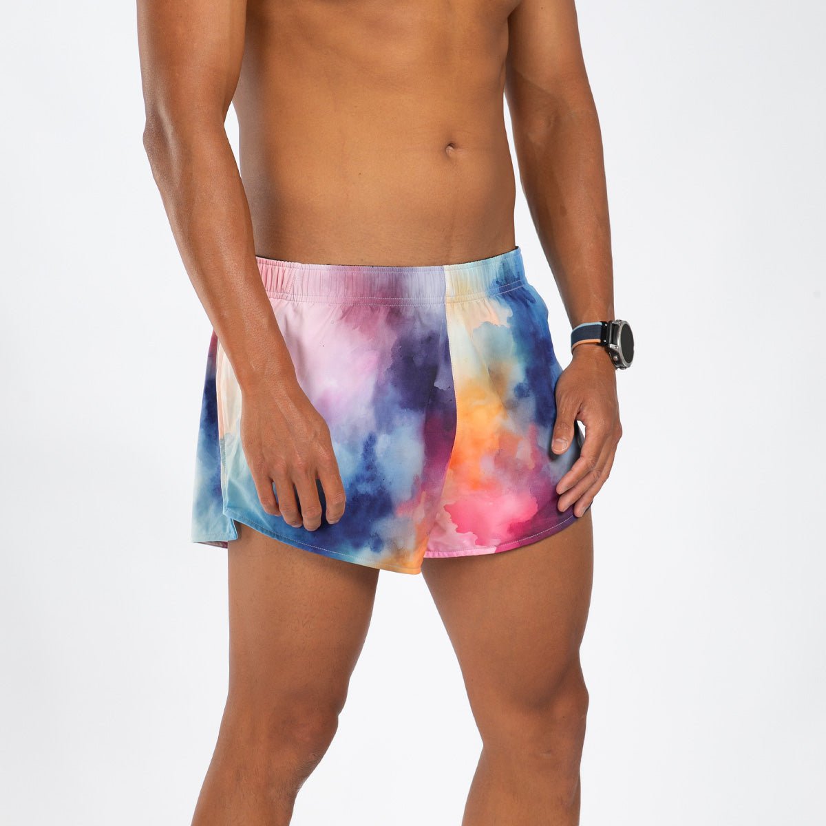 Zoot Sports RUN BOTTOMS Men's Elite Run 2" Short - Chromoflow