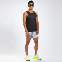 Zoot Sports RUN BOTTOMS Men's Elite Run 2" Short - Vapor White