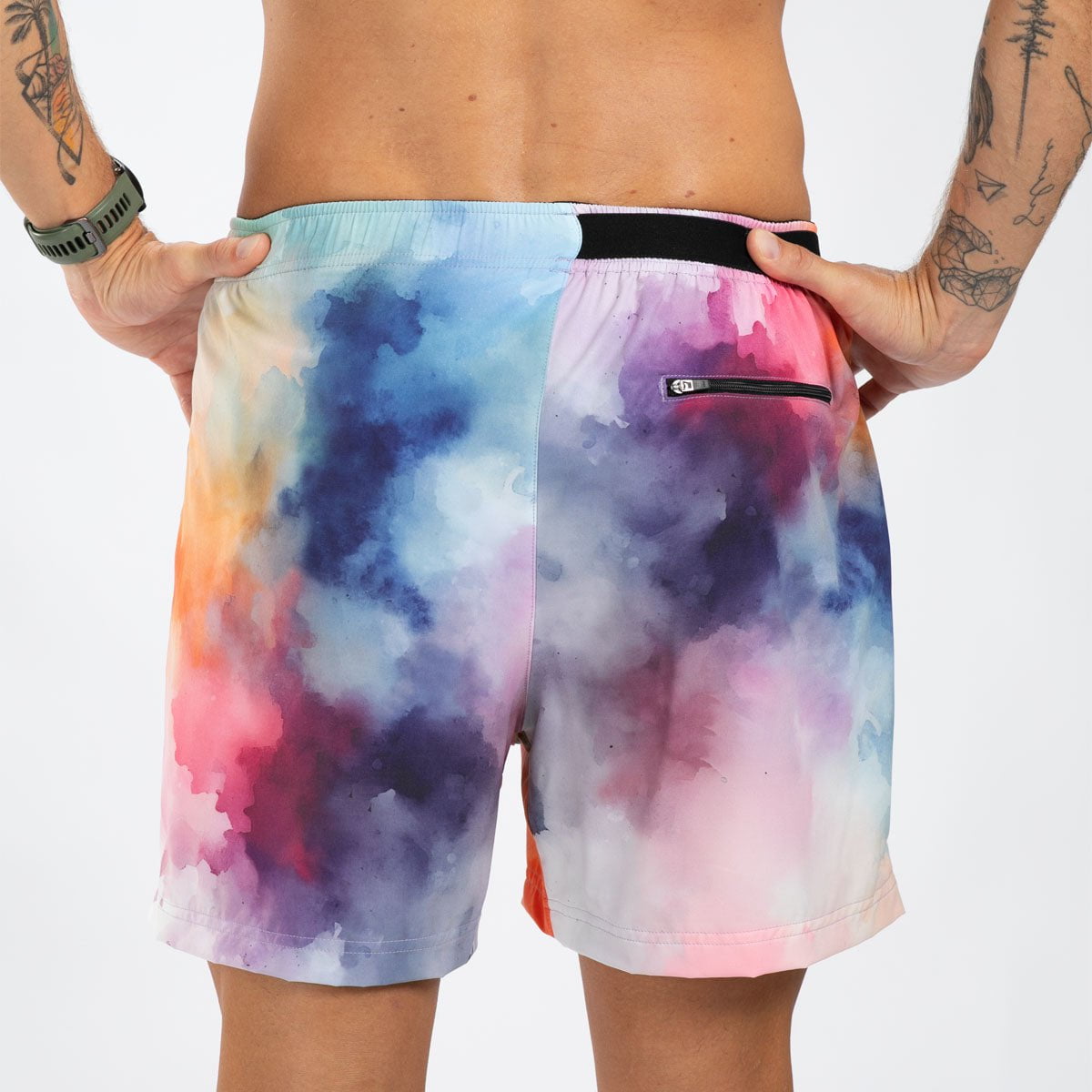 Zoot Sports RUN BOTTOMS Men's Elite Run 5" Short - Chromoflow