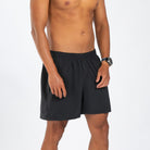 Zoot Sports RUN BOTTOMS Men's Elite Run 5" Short - Jet Black