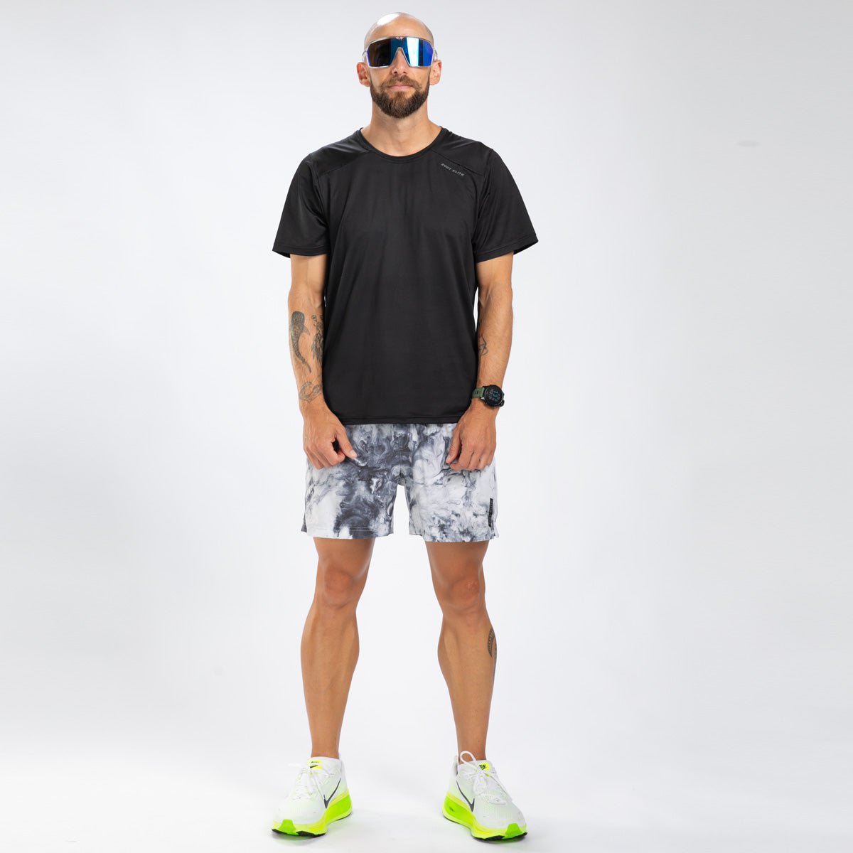 Zoot Sports RUN BOTTOMS Men's Elite Run 5" Short - Vapor White