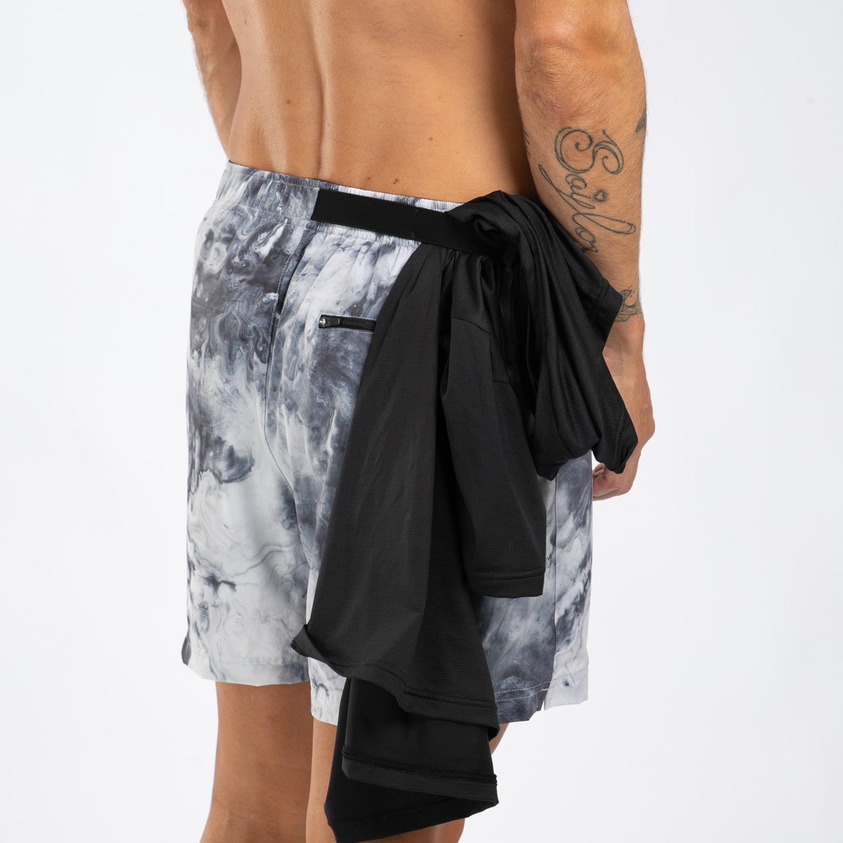 Zoot Sports RUN BOTTOMS Men's Elite Run 5" Short - Vapor White