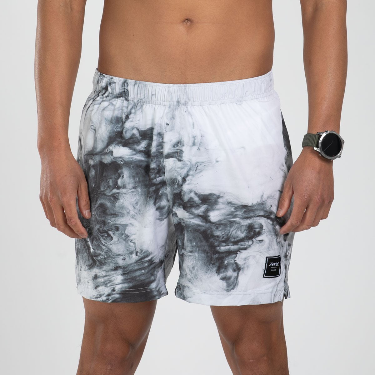 Zoot Sports RUN BOTTOMS Men's Elite Run 5" Short - White Hot
