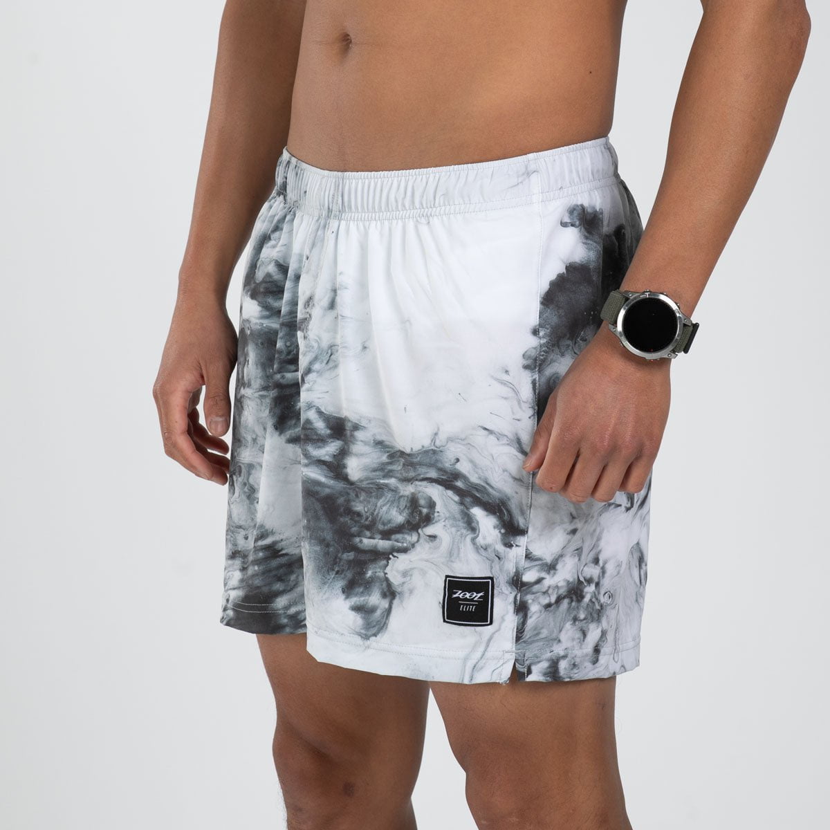 Zoot Sports RUN BOTTOMS Men's Elite Run 5" Short - White Hot