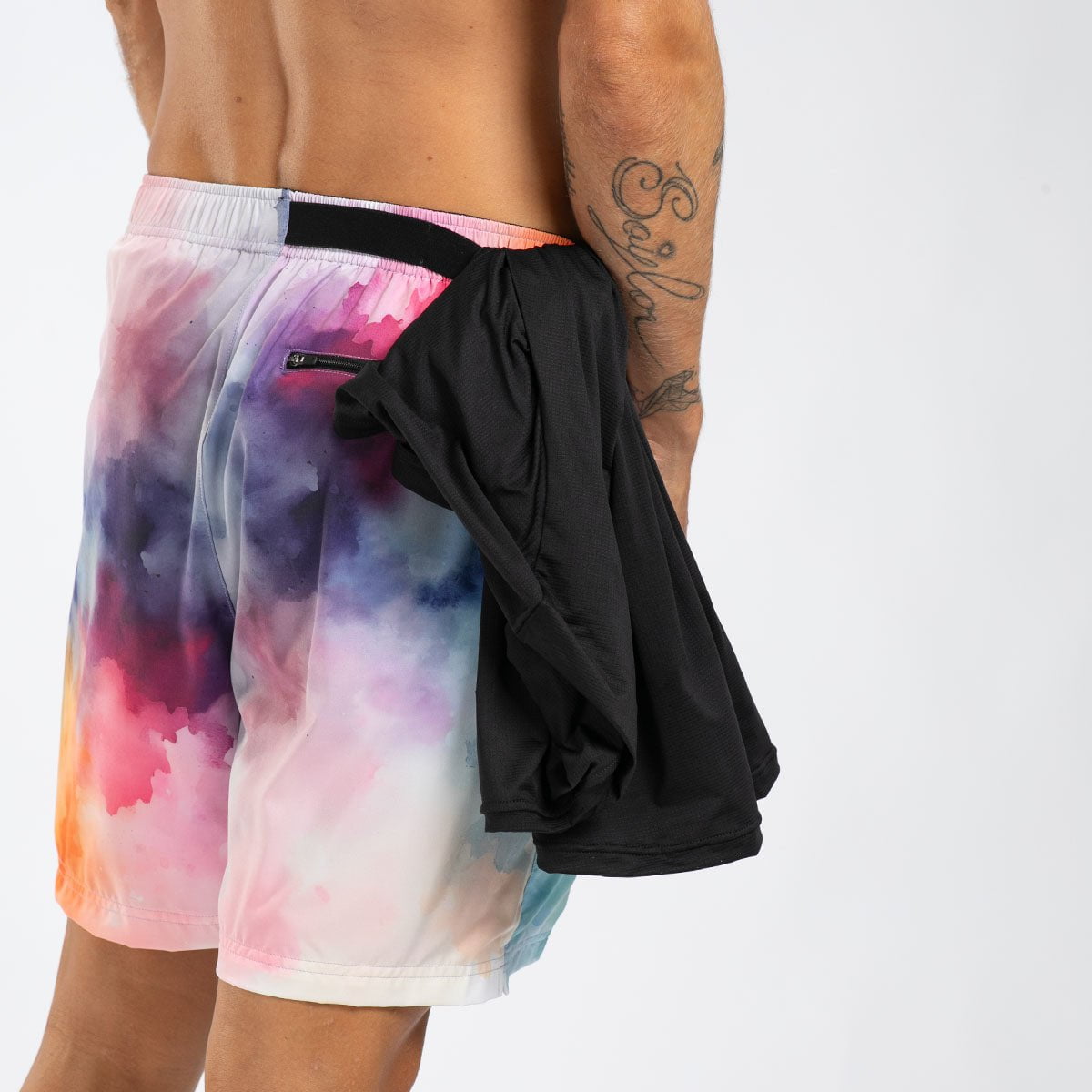 Zoot Sports RUN BOTTOMS Men's Elite Run 7" Short - Chromoflow