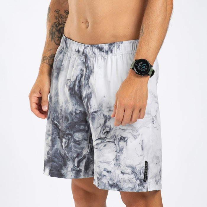 Zoot Sports RUN BOTTOMS Men's Elite Run 7" Short - Vapor White