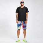 Zoot Sports RUN BOTTOMS Men's Elite Run 8" Short 2 in 1 - Chromoflow