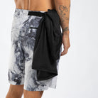 Zoot Sports RUN BOTTOMS Men's Elite Run 8" Short 2 in 1 - Vapor White