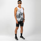 Zoot Sports RUN BOTTOMS Men's Elite Run 9" 1/2 Tight - Jet Black