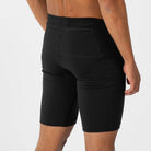 Zoot Sports RUN BOTTOMS Men's Elite Run 9" 1/2 Tight - Jet Black