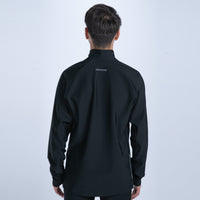 Zoot Sports RUN BOTTOMS Men's Elite Run Hallocore Thermal 1/2 Zip - Jet Black