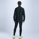 Zoot Sports RUN BOTTOMS Men's Elite Run Hallocore Thermal 1/2 Zip - Jet Black