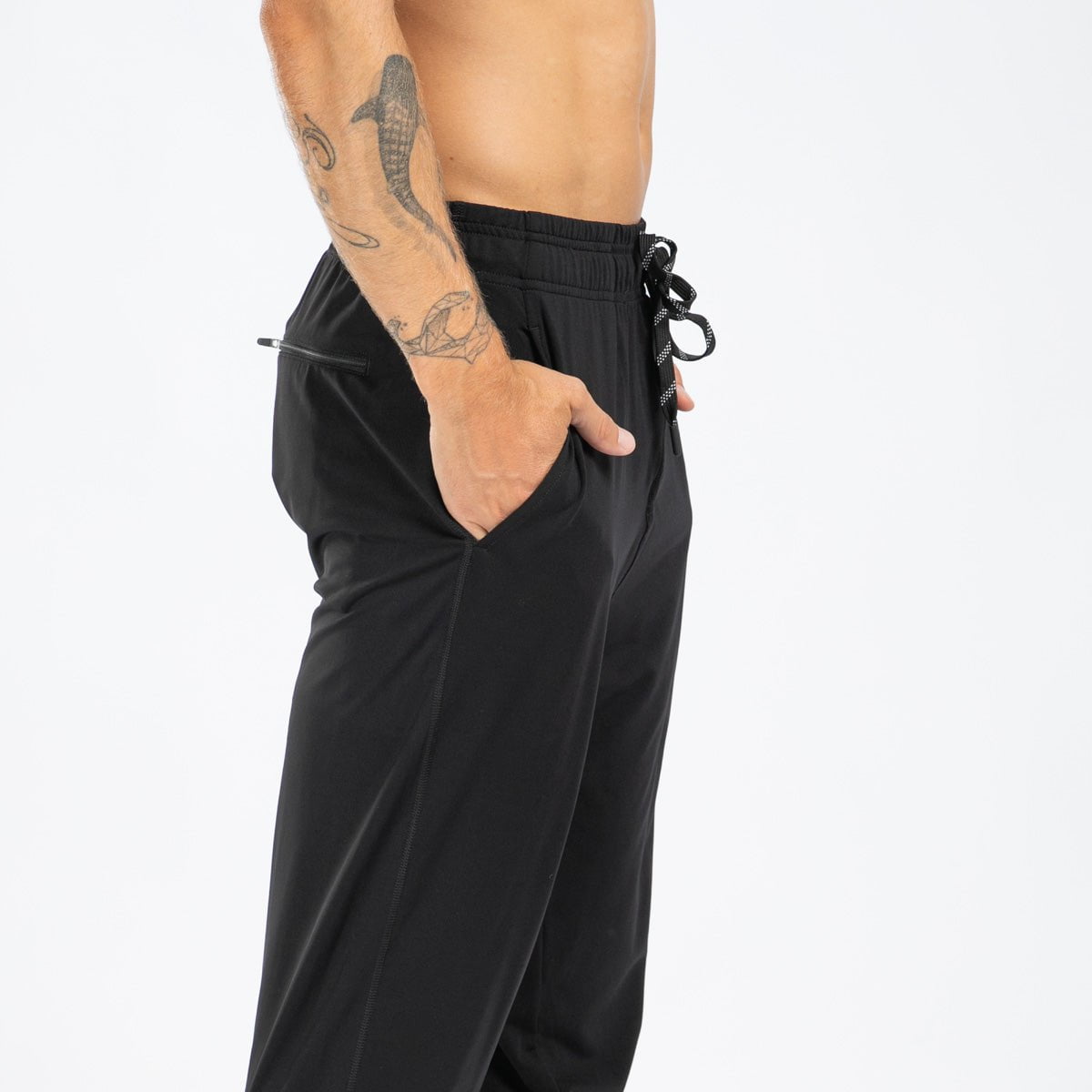 Zoot Sports RUN BOTTOMS Men's Elite Run Jogger - Jet Black