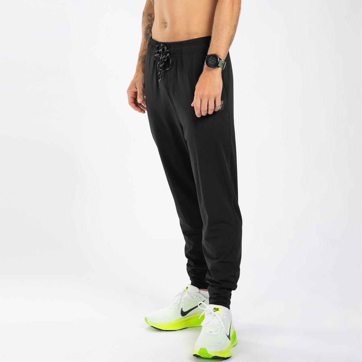 Zoot Sports RUN BOTTOMS Men's Elite Run Jogger - Jet Black