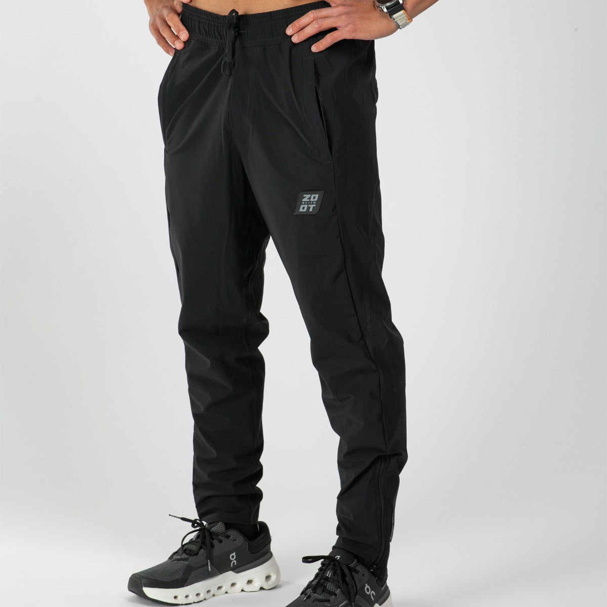Zoot Sports RUN BOTTOMS Men's Elite Run Track Pant - Black