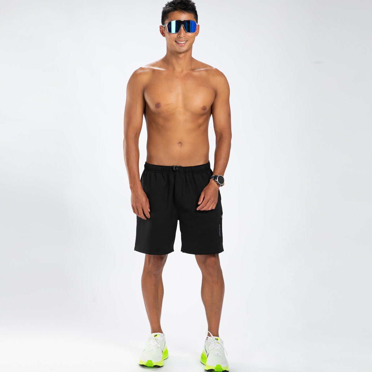 Zoot Sports RUN BOTTOMS Men's Elite Sport Short Linerless - Jet Black