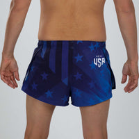 Zoot Sports RUN BOTTOMS Men's Ltd Run 2" Short - RWB