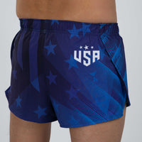 Zoot Sports RUN BOTTOMS Men's Ltd Run 2" Short - RWB