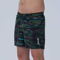 Zoot Sports RUN BOTTOMS Men's Ltd Run 5" Short - Cali Camo