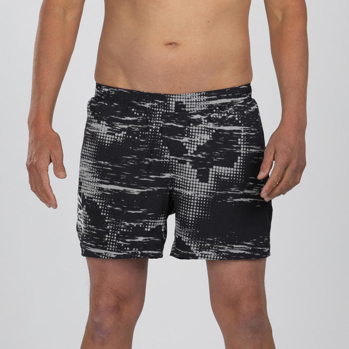 Zoot Sports RUN BOTTOMS Men's Ltd Run 5" Short - Distortion