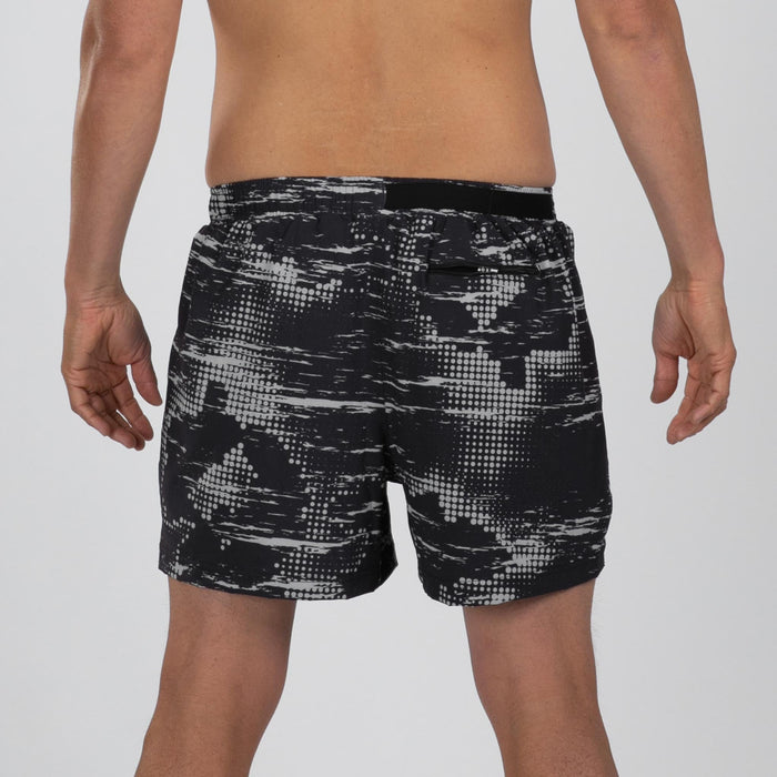 Zoot Sports RUN BOTTOMS Men's Ltd Run 5" Short - Distortion