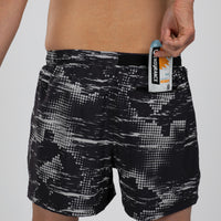 Zoot Sports RUN BOTTOMS Men's Ltd Run 5" Short - Distortion