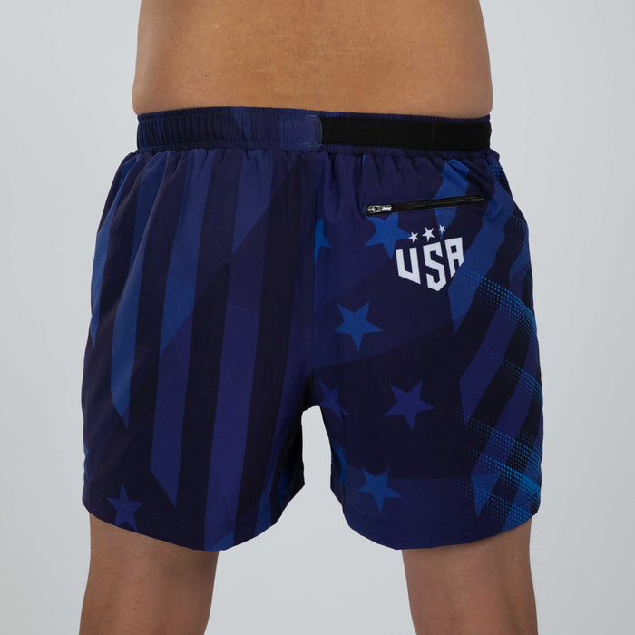 Zoot Sports RUN BOTTOMS Men's Ltd Run 5" Short - RWB