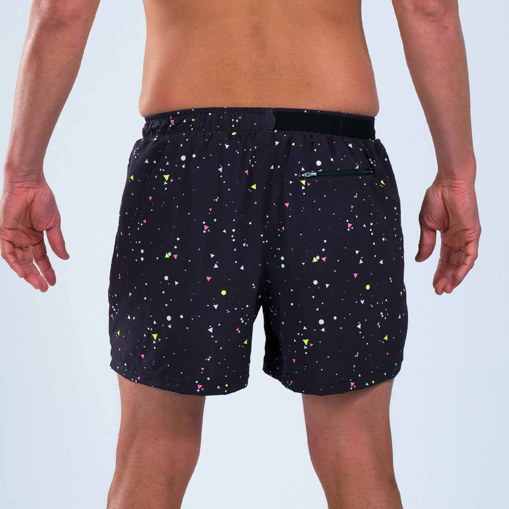 Zoot Sports RUN BOTTOMS Men's Ltd Run 5" Short -  Summer Series Black