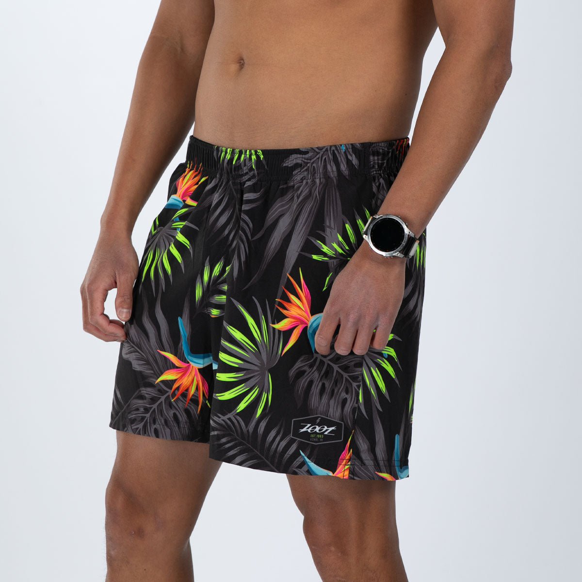 Zoot Sports RUN BOTTOMS Men's Ltd Run 5" Short - Tropical Magic