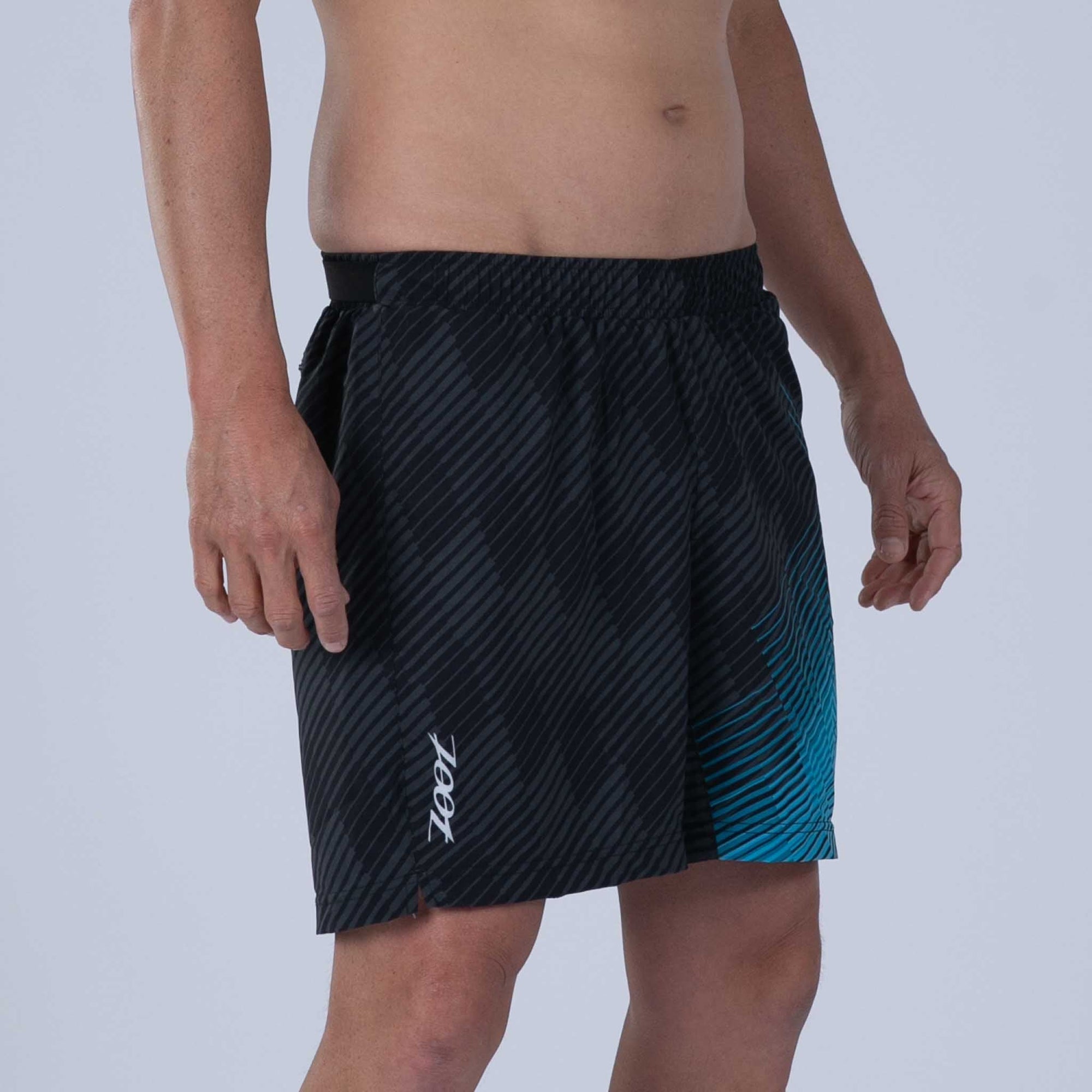 Zoot Sports RUN BOTTOMS Men's Ltd Run 7" Short - Blue Wave