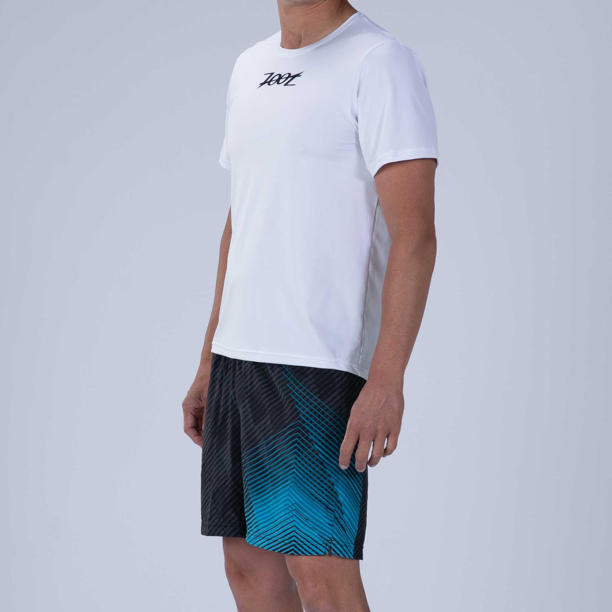 Zoot Sports RUN BOTTOMS Men's Ltd Run 7" Short - Blue Wave