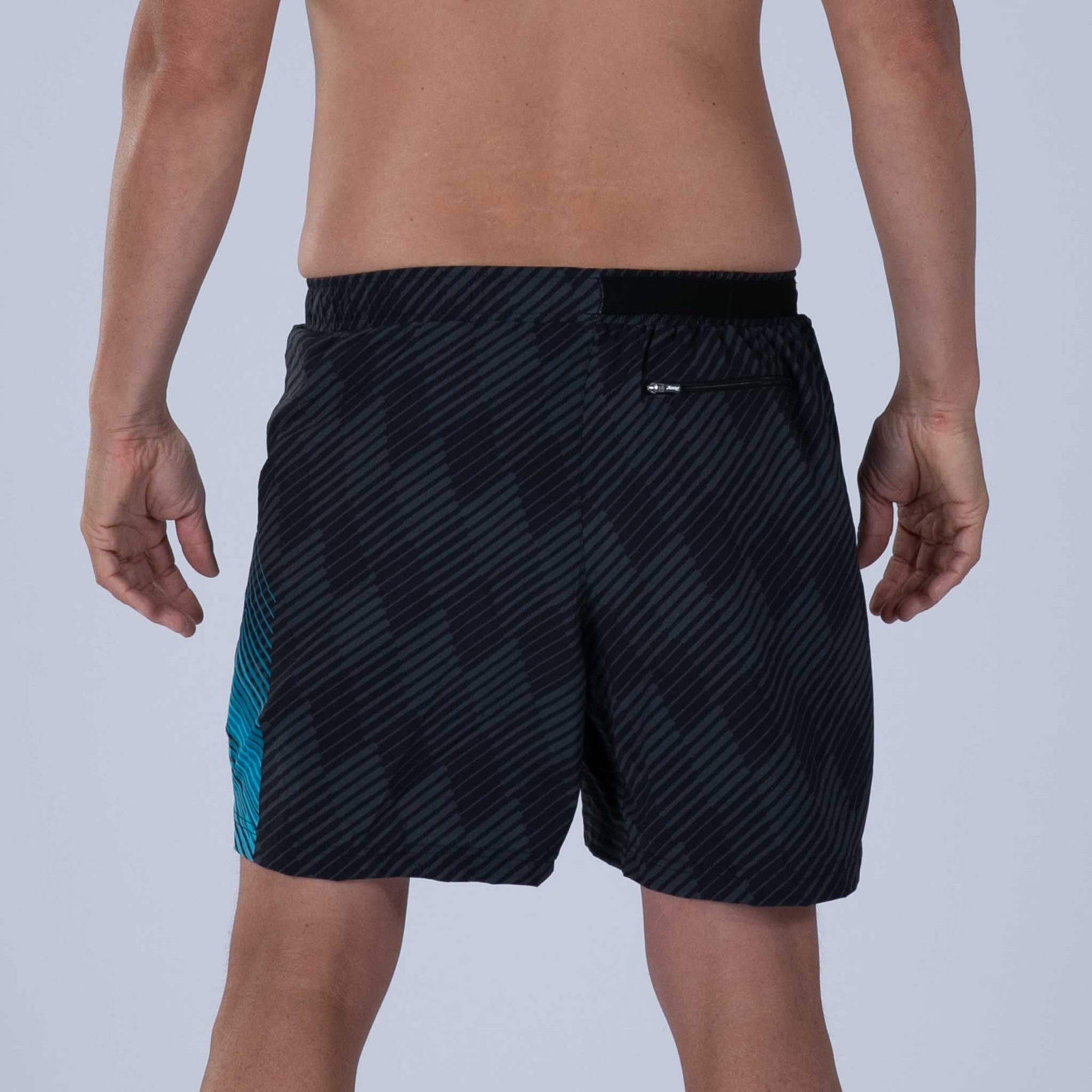 Zoot Sports RUN BOTTOMS Men's Ltd Run 7" Short - Blue Wave