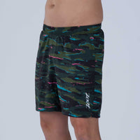 Zoot Sports RUN BOTTOMS Men's Ltd Run 7" Short - Cali Camo